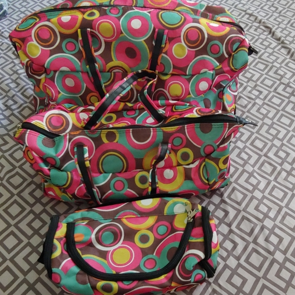 3 piece travel bag set